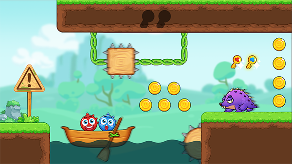 红蓝球英雄官方版游戏