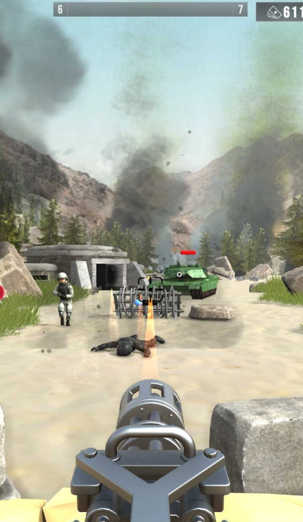 步兵攻击战争3D手机版游戏