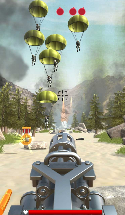 步兵攻击战争3D手机版游戏