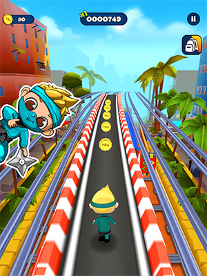 弗拉德和尼基跑酷游戏