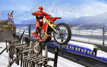 疯狂特技摩托骑手(CrazyTrickyBikeRider)游戏
