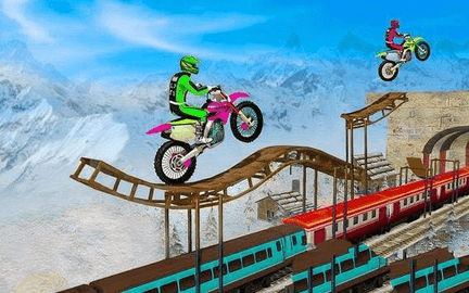 疯狂特技摩托骑手(CrazyTrickyBikeRider)游戏