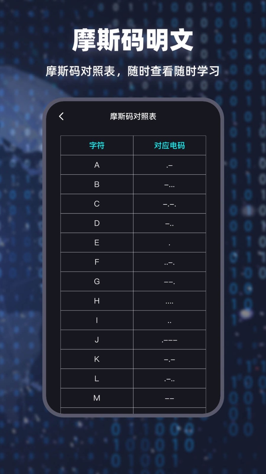 摩斯电码APP