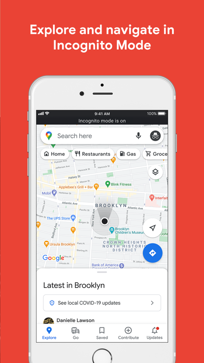 google 地图APP
