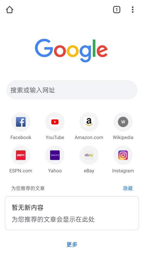 谷歌浏览器版APP