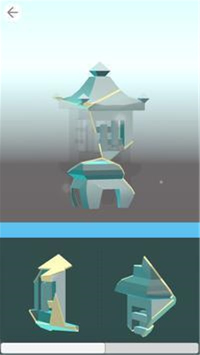 3D旋转和翻转手机游戏