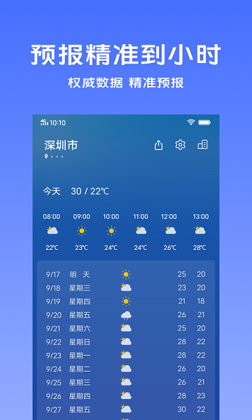 vivo天气预报APP