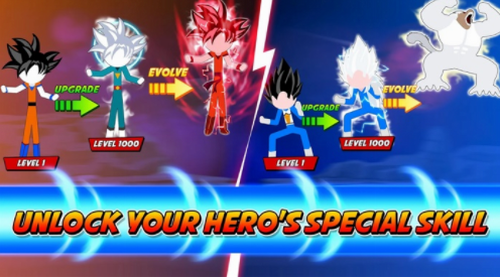 火柴人龙珠战士对决游戏