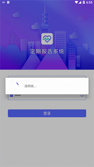 定期报告系统低保APP