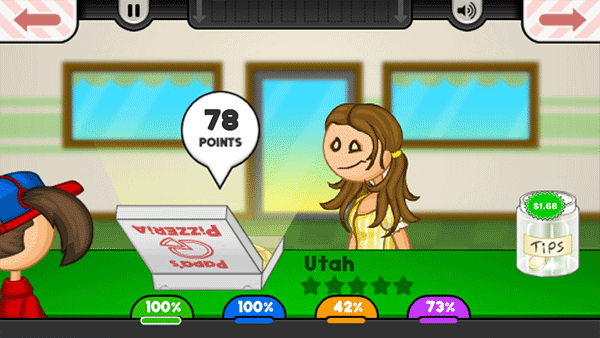 爸爸的披萨店中文版游戏