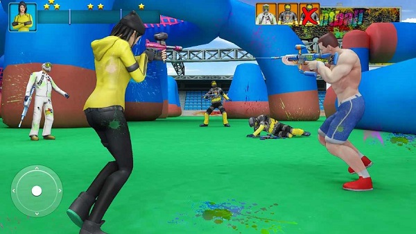 彩弹射击游戏3D游戏