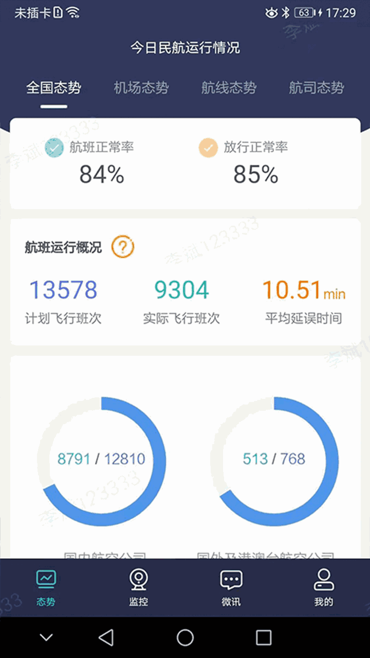 民航运行态势监控官方app版APP