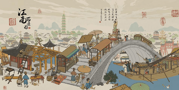 类似江南百景图的游戏
