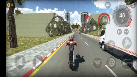 摩托车公路驾驶游戏游戏