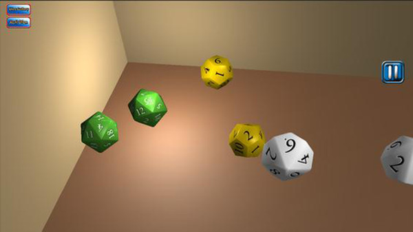 疯狂骰子滚子3D游戏