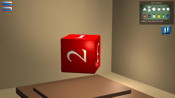 疯狂骰子滚子3D游戏