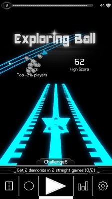 空间探索球游戏