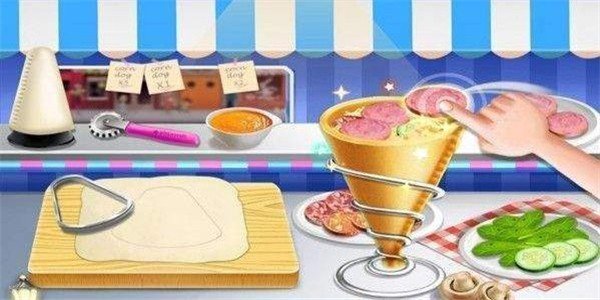 美味热狗车游戏