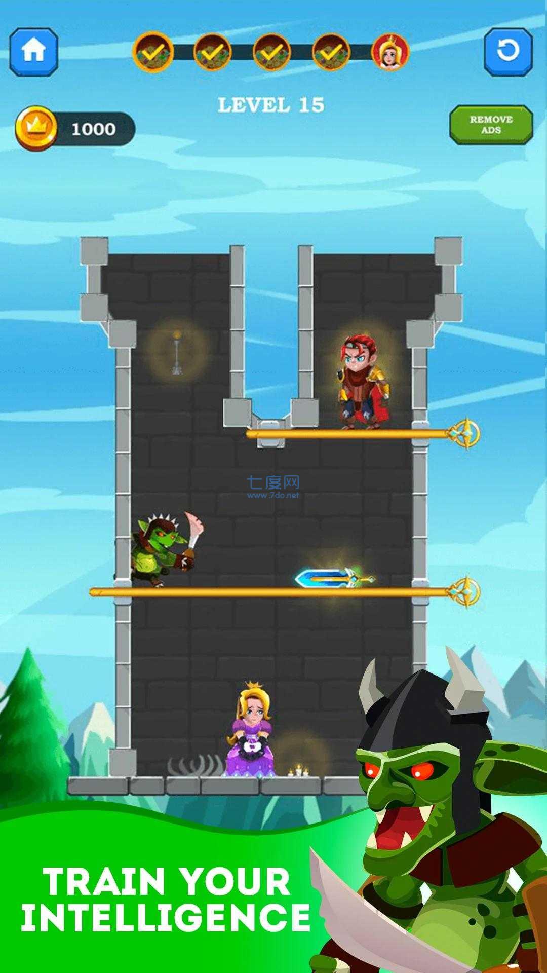 拔针救援英雄游戏