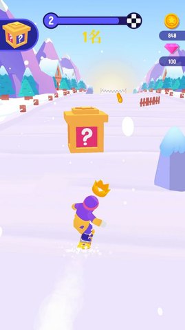滑雪迷宫游戏