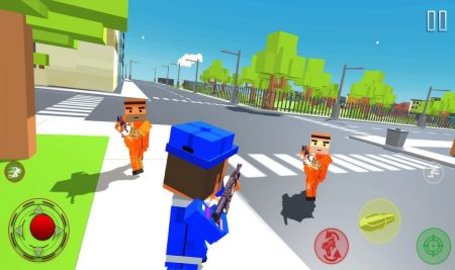 警察歹徒犯罪城市游戏游戏