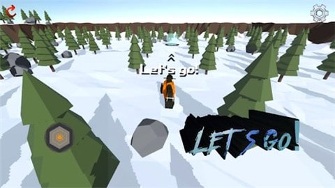 雪地车3D手游游戏
