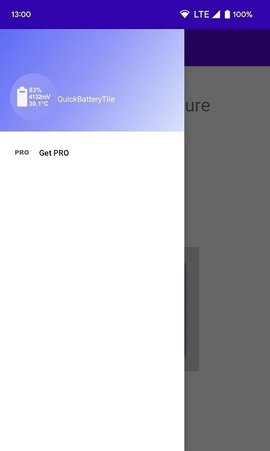 QuickBatteryTile电池磁贴app 第1张图