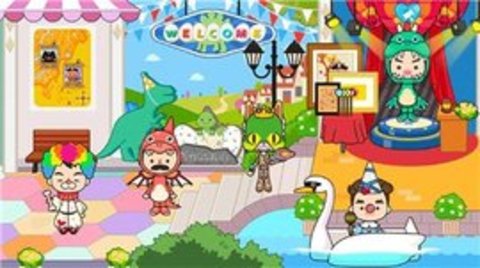 米加小镇城堡无广告游戏