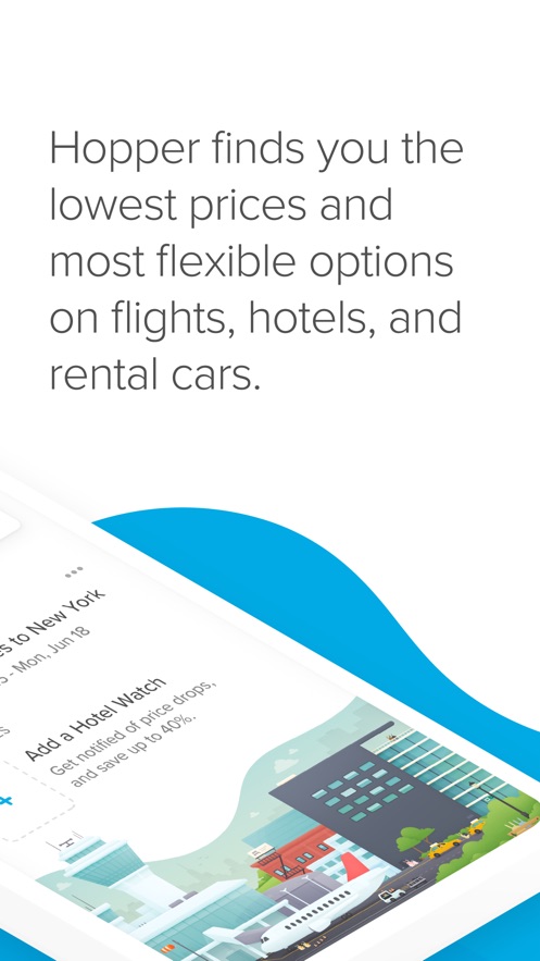 Hopper:FlightsHotels&CarsAPP