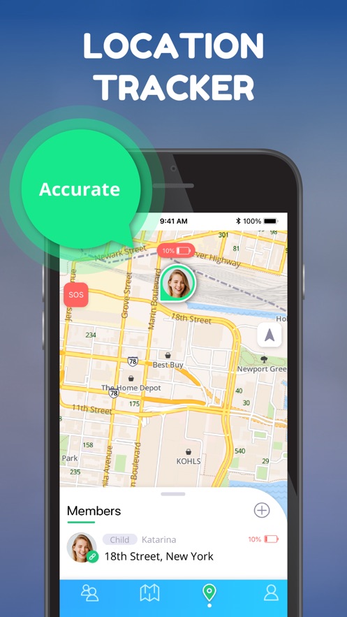 Spoten:Find my friends,kidsAPP