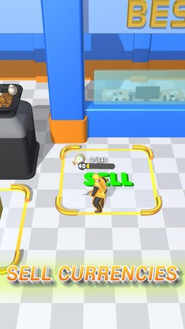 金钱采矿3D游戏