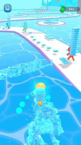 冰人冲刺奔跑 第1张图
