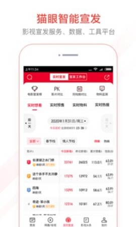 猫眼专业版APP