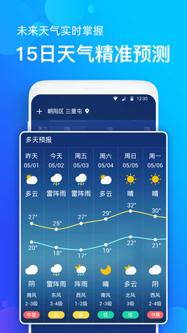 天气准APP