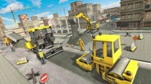 高速公路施工游戏