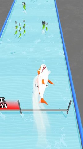 鱼类升级跑3D游戏