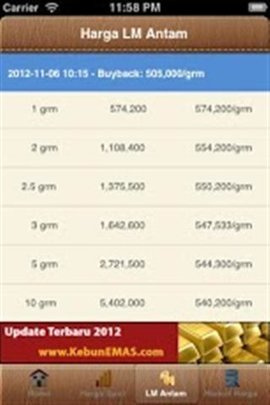 黄金价格速查软件APP