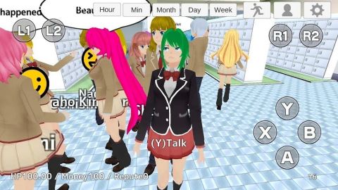 学校生活模拟器22023年版游戏