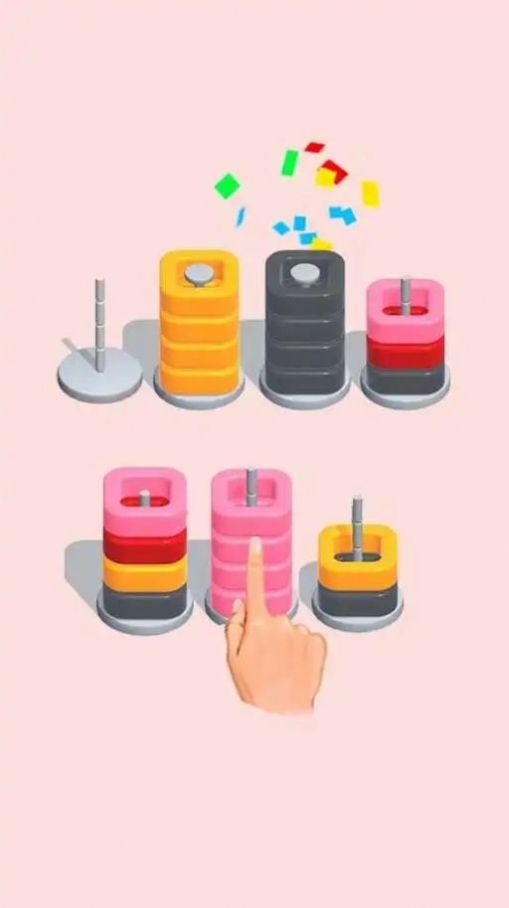 彩色篮圈拼图APP游戏