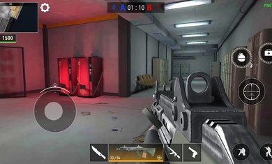 现代枪射击战争游戏