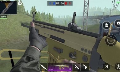 现代枪射击战争游戏