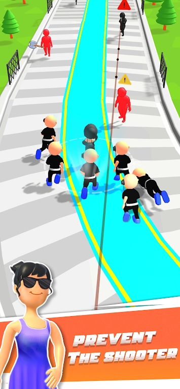 护送奔跑游戏