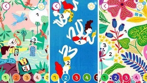 按数字填色解压游戏大全