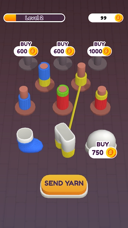 针线排序(KnittingSort)游戏