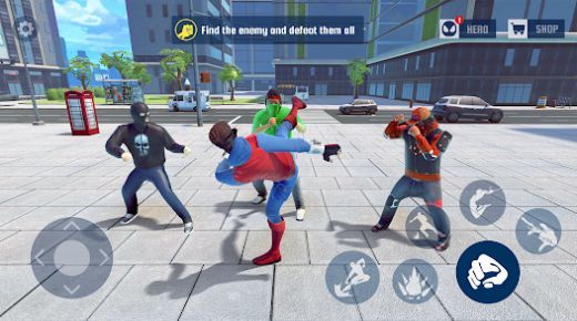 城市蜘蛛格斗(SpiderFighting)游戏