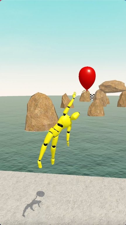 拽气球的布娃娃(RagdollBalloon)游戏