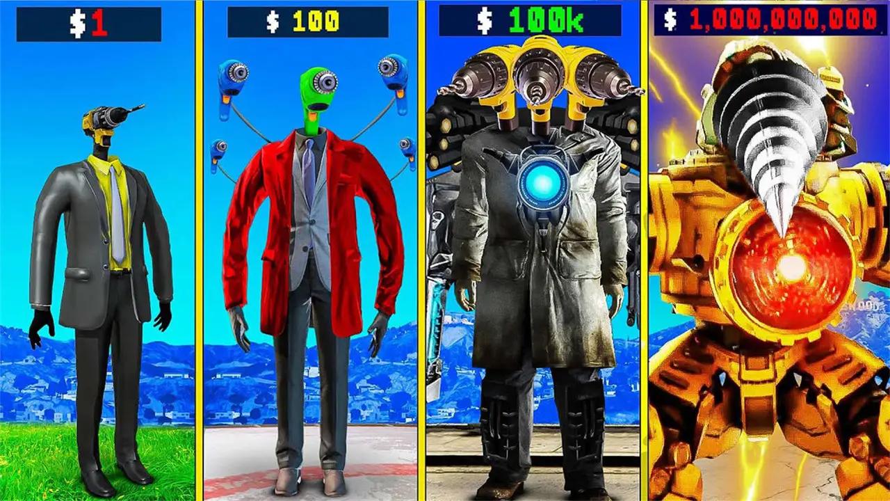 泰坦巨型时钟人游戏