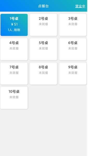 简易云点餐APP