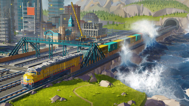 Euro Train Sim游戏