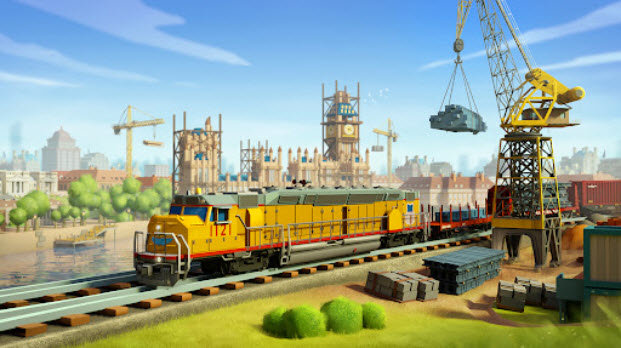 Euro Train Sim游戏